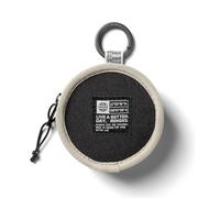 Ringke Mini Pouch Tambourine Bag Compatible con Funda Airpods Pro 2 / Pro / 4/3 / 2/1, Carcasa Samsung Galaxy Buds, Bolsa Duradera Portátil Ligera con Mosquetó - Beige