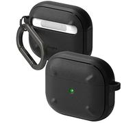Ringke Onyx Case Compatible con Funda AirPods 3 (2021) Carcasa Anti Huella Dactilar Antideslizante con Mosquetón para AirPods 3 Generacion - Black