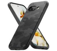 Ringke Onyx Compatible con Funda Google Pixel 9a, Se Siente Bien en la Mano, Resistente al Aceite y la Suciedad, Cortes Precisos para la Cámara - Camo Black
