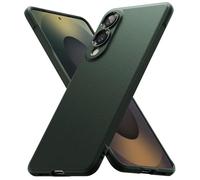 Ringke Onyx Compatible con Funda Samsung Galaxy S25 Edge, Se Siente Bien en la Mano, Resistente al Aceite y la Suciedad, Cortes Individuales para la Cámara - Dark Green