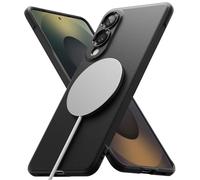 Ringke Onyx Compatible con Funda Samsung Galaxy S25 Edge y Compatible con MagSafe, Se Siente Bien en la Mano, Resistente al Aceite y la Suciedad, Cortes Individuales para la Cámara - Magnetic Black