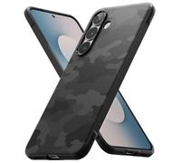 Ringke Onyx Compatible con Funda Samsung Galaxy S25 FE, Se Siente Bien en la Mano, Resistente al Aceite y a la Suciedad, Recortes Precisos para la Cámara - Camo Black