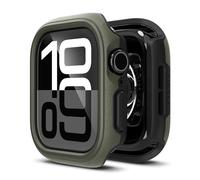 Ringke Onyx Diseñado para Funda Apple Watch Series 11 y Series 10 (46 mm) Funda Protectora de TPU Flexible y Suave, Resistente al Aceite - Dark Green