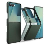 Ringke Onyx Diseñado para Funda Samsung Galaxy Z Flip 7, Se Siente Bien en la Mano, Resistente a Aceites y Suciedad Agarre Reforzado Textura Antideslizante - Dark Green