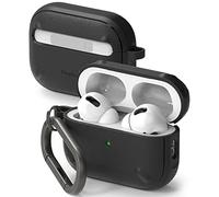 Ringke Onyx Compatible con Funda AirPods Pro 2, Carcasa Anti Huella Dactilar Antideslizante Diseñado para AirPods Pro 2 Generacion - Black