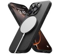 Ringke Onyx Funda para iPhone 16 Pro [Compatible con MagSafe] Se Siente Bien en la Mano, Resistente al Aceite y la Suciedad, Cortes Individuales para la Cámara - Negro Magnético