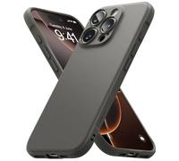 Ringke Onyx Funda para iPhone 16 Pro MAX, Se Siente Bien en la Mano, Resistente al Aceite y la Suciedad, Cortes Individuales para la Cámara - Gris
