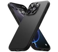 Ringke Onyx Funda para iPhone 16 Pro MAX, Se Siente Bien en la Mano, Resistente al Aceite y la Suciedad, Cortes Individuales para la Cámara - Negro