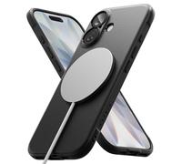 Ringke Onyx Funda para iPhone 17 [Compatible con MagSafe] Se Siente Bien en la Mano, Resistente al Aceite y a la Suciedad, Recortes Precisos para la Cámara - Negro Magnético