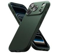 Ringke Onyx Funda para iPhone 17 Pro, Se Siente Bien en la Mano, Resistente al Aceite y a la Suciedad, Recortes Precisos para la Cámara - Verde Oscuro
