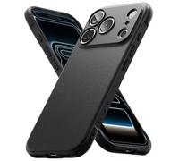 Ringke Onyx Funda para iPhone 17 Pro, Se Siente Bien en la Mano, Resistente al Aceite y a la Suciedad, Recortes Precisos para la Cámara - Negro