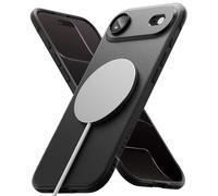 Ringke Onyx Funda para iPhone Air [Compatible con MagSafe] Se Siente Bien en la Mano, Resistente al Aceite y a la Suciedad, Recortes Precisos para la Cámara - Negro Magnético