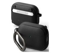 Ringke Onyx Magnetic Compatible con Funda AirPods Pro 3 y Compatible con MagSafe, Resistente al Aceite y la Suciedad, Antideslizante Ligera Carcasa con Mosquetón - Black
