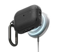 Ringke Onyx Magnetic Compatible con Funda AirPods Pro 3 y Compatible con MagSafe, Resistente al Aceite y la Suciedad, Antideslizante Ligera Carcasa con Mosquetón - Black