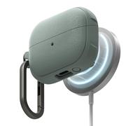 Ringke Onyx Magnetic Funda para Samsung Galaxy Buds 3 Pro, Buds 3 y Buds3 FE [Compatible con MagSafe] Previene Manchas de Grasa, Se Siente Bien en la Mano, Carcasa Antideslizante - Verde Salvia