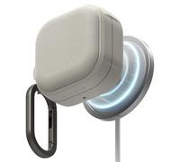 Ringke Onyx Magnetic Funda para Samsung Galaxy Buds 4 Pro y Galaxy Buds 4 [Compatible con MagSafe] Previene Manchas de Grasa, Se Siente Bien en la Mano, Carcasa Antideslizante - Gris Cálido