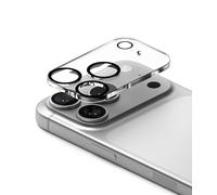 Ringke Camera Glass Pro Compatible con Protector Camara iPhone 17 Pro Max, Súper Fácil de Instalar, Vidrio Templado Premium a Prueba de Golpes - 2 Unidades