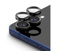 Ringke Pack de 2, Camera Lens Frame Glass para Protector Camara Samsung Galaxy Z Flip 7, Protectores Individuales de Cristal Templado para Lentes de Cámara, Súper Fáciles de Instalar
