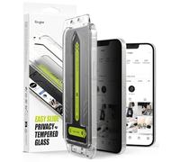 Ringke Easy Slide Privacy Tempered Glass Compatible con Protector Pantalla iPhone 16e / 14/13 / 13 Pro, Fácil instalación, Vidrio Cristal Templado Privacidad - 2 Pack