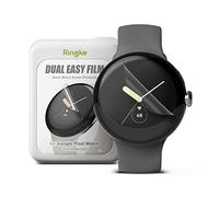 Ringke Pack de 3, Dual Easy Film Screen Protector para Protector Pantalla Google Pixel Watch 2 y Google Pixel Watch