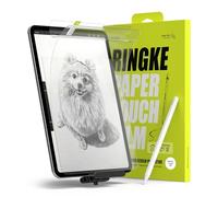 Ringke Paper Touch Film Soft Compatible con Protector Pantalla iPad Pro 2024 (11 Pulgadas, M4) para la Escritura, Dibujar, Película de Papel Suave Mate Previene las Manchas Aceitosas - 2 Pack