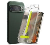 Ringke para Pixel 10 Pro XL Onyx [Dark Green] + Easy Slide Tempered Glass [2 Unidades]