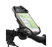 Ringke Quick & Go Grip Soporte Móvil Bicicleta, Liberación con un Botón para Celular Universal, Soporte Compatible con iPhone, Samsung, Xiaomi y Pixel - Black