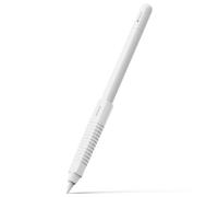 Ringke Silicone Drafting Grip Holder Compatible con Funda Apple Pencil 2 Generación, Apple Pencil USB-C y Apple Pencil Pro, Protectora Antideslizante de Silicona de Agarre Cómodo - White