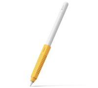 Ringke Silicone Drafting Grip Holder Compatible con Funda Apple Pencil 2 Generación, Apple Pencil USB-C y Apple Pencil Pro, Protectora Antideslizante de Silicona de Agarre Cómodo - Yellow