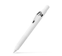 Ringke Silicone Drafting Pencil Case Compatible con Funda Apple Pencil USB-C, Funda Protectora Antideslizante de Silicona con Accesorios de Agarre Cómodo - White