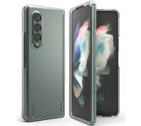 Ringke Slim Case Compatible with Samsung Galaxy Z Fold 3, Hard Thin Transparent Premium PC with Non-Slip Pad Lightweight Protective Phone Cover for Z