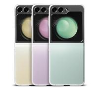 Ringke Slim Compatible con Funda Samsung Galaxy Z Flip 5 5G (2023) Case Tecnología Anti Huella Dactilar Acabado Mate, Carcasa Transparente Helada, Case Diseñado para Galaxy Z Flip 5 - Matte Clear