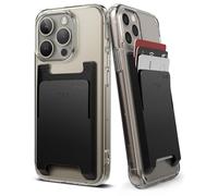 Ringke Slot Card Holder, Tarjetero Móvil, Portatarjetas Delgado para Hombre y Mujer, Cartera Adhesiva Compatible con Funda iPhone, Galaxy, Xiaomi, Pixel y Más - Black