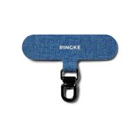 Ringke Spin Holder Link, Parche Universal para Correa de Teléfono Móvil, Pestaña Giratoria 360° y Duradera Compatible con Todas las Fundas - Denim Blue