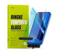 Ringke Tempered Glass Compatible con Protector Pantalla Google Pixel 10a, Súper Fácil de Instalar, Cristal Templado Premium Irrompible con Dureza 9H - 2 Unidades