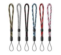 Ringke Wrist Strap Cuerda para Móvil, Cordón Ajustable de Correa de Muñeca, Cadena de Muñeca Coloridas para Teléfono Móvil - Assorted Colors (6 Pack)