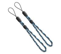 Ringke Wrist Strap Cuerda para Móvil, Cordón Ajustable de Correa de Muñeca, Cadena de Muñeca Coloridas para Teléfono Móvil - Storm (2 Pack)