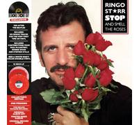 RINGO STARR - STOP & SMELL THE ROSES (LIMITED CLOUDY RED & WHITE + GALAXY RED & WHITE) RSD 2023