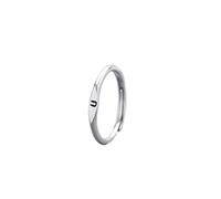 Rings de plata para mujeres 925, S925 Silver Ajustable Iniciales Anillos AZ Anfabé AL ALPHABETO Delicidad Delicada Letra u anillos abiertos Anillo de envoltura de letras para mamá Gamias amigos