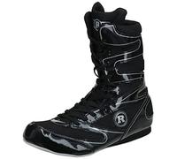 Ringside Zapatos de Boxeo Altos indestructibles de Muay Thai MMA Lucha Libre - SHOE10 BLACK12, Negro