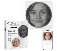 RingString Mini kit de manualidades para construir Haz una obra de arte con hilo a partir de tus fotos