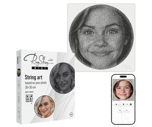 RingString Mini kit de manualidades para construir Haz una obra de arte con hilo a partir de tus fotos