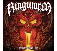 Ringworm - Seeing Through Fire (Red in Orange w/ Red & Magenta Splatter) [Vinilo]