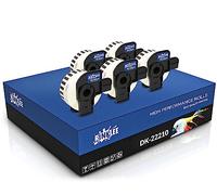 RINKLEE DK-22210 Etiquetas continuas compatibles con Brother P-Touch QL-500 QL-550 QL-560 QL-570 QL-700 QL-710W QL-720NW QL-800 QL-810W QL-820NWB QL-1060N QL-1100 QL-1100 QL-1100 QL-820NWB 1110NW. B |