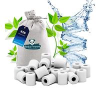 Rinko France | 25 perlas de cerámica para filtrar el agua del grifo - anti cal - elimina el mal sabor - ideal para jarra, cafetera, hervidor de agua, purificador natural