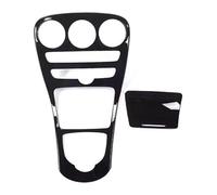 RINKTEEA Accesorios Interiores para C GLC Class W205 X235 2015-2019 Embellecedor Marco para Panel Cambio Marchas Consola Central ABS(A Glossy Black)