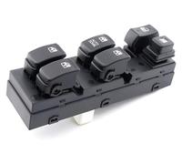 RINKTEEA Botonera Elevaluna para Hyundai para Tucson 04-10 Botón De Interruptor De Control De Ventanilla Eléctrica Delantera Izquierda 93570-2E000