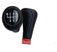 RINKTEEA Cubierta Perilla palanca Para BMW E30 E32 E34 E36 E38 E39 E46 E53 E60 E63 E83 E84 E90 E91 Para M3 Perilla Cambio Velocidad 5/6 Marchas Power Sport(6 Speed Leather)