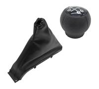 RINKTEEA Cubierta Perilla palanca Para Opel Para Astra F 1991 1992 1993 1994 1995 1996 1997 1998 Diseño De Coche Pomo Cambio Marchas Palanca Freno Mano Funda(Handbrake Gearknob)