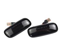 RINKTEEA Espejo Lateral Indicador Para A2 A3 8L A4 2000-2006 2 Piezas Luz Posición Lateral Intermitente Dinámica Para Coche Que Fluye Secuencial(2PCS Dynamic Smoked)